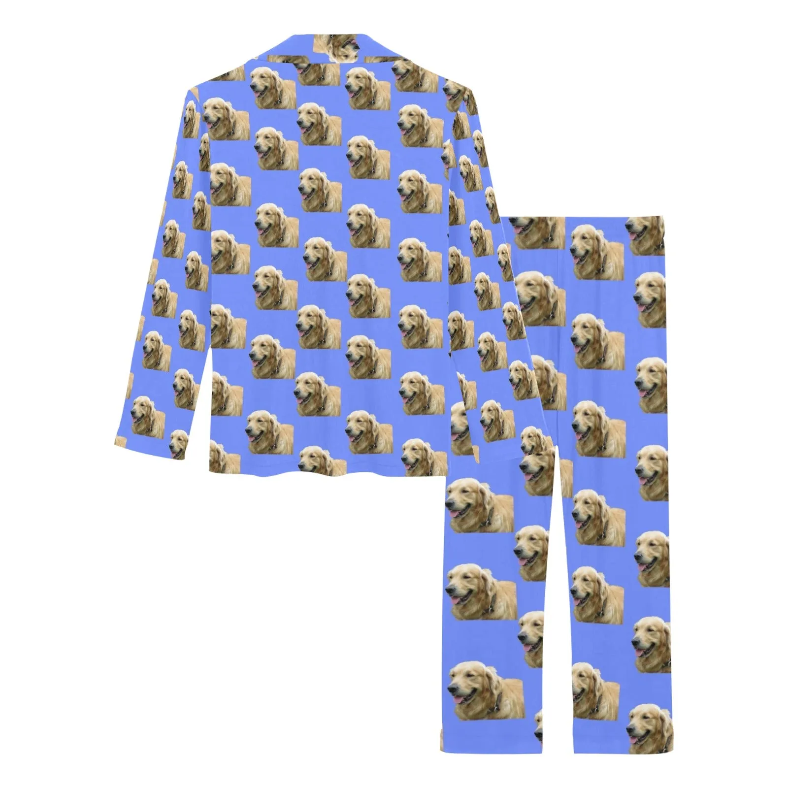 2 Piece Golden Retriever Long PJ Set