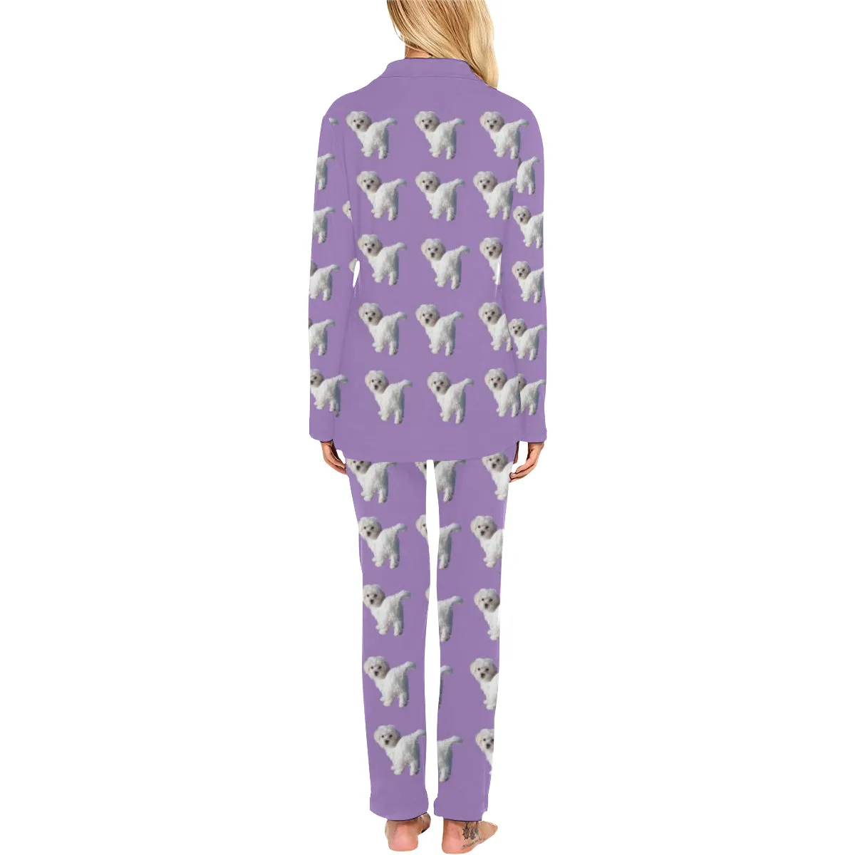 2 Piece Maltese Long PJ Set