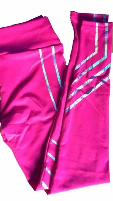 2018 Fashion Women Leggings Slim High Waist Elasticity Leggings Fitness Printing leggins  Breathable Woman Pants Leggings