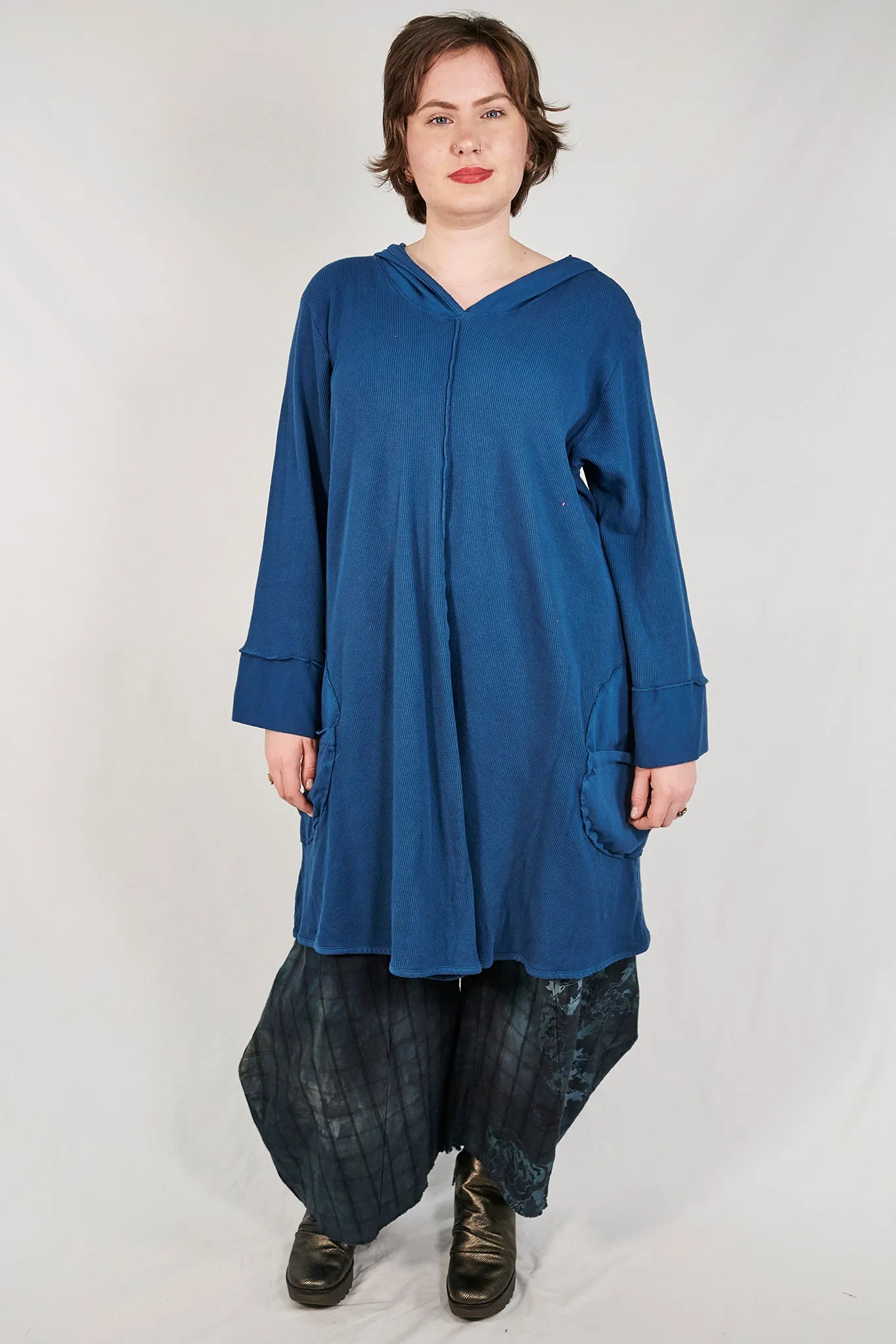 2233- Moonlit Hoodie Pullover-Imaginary Blue-Unprinted