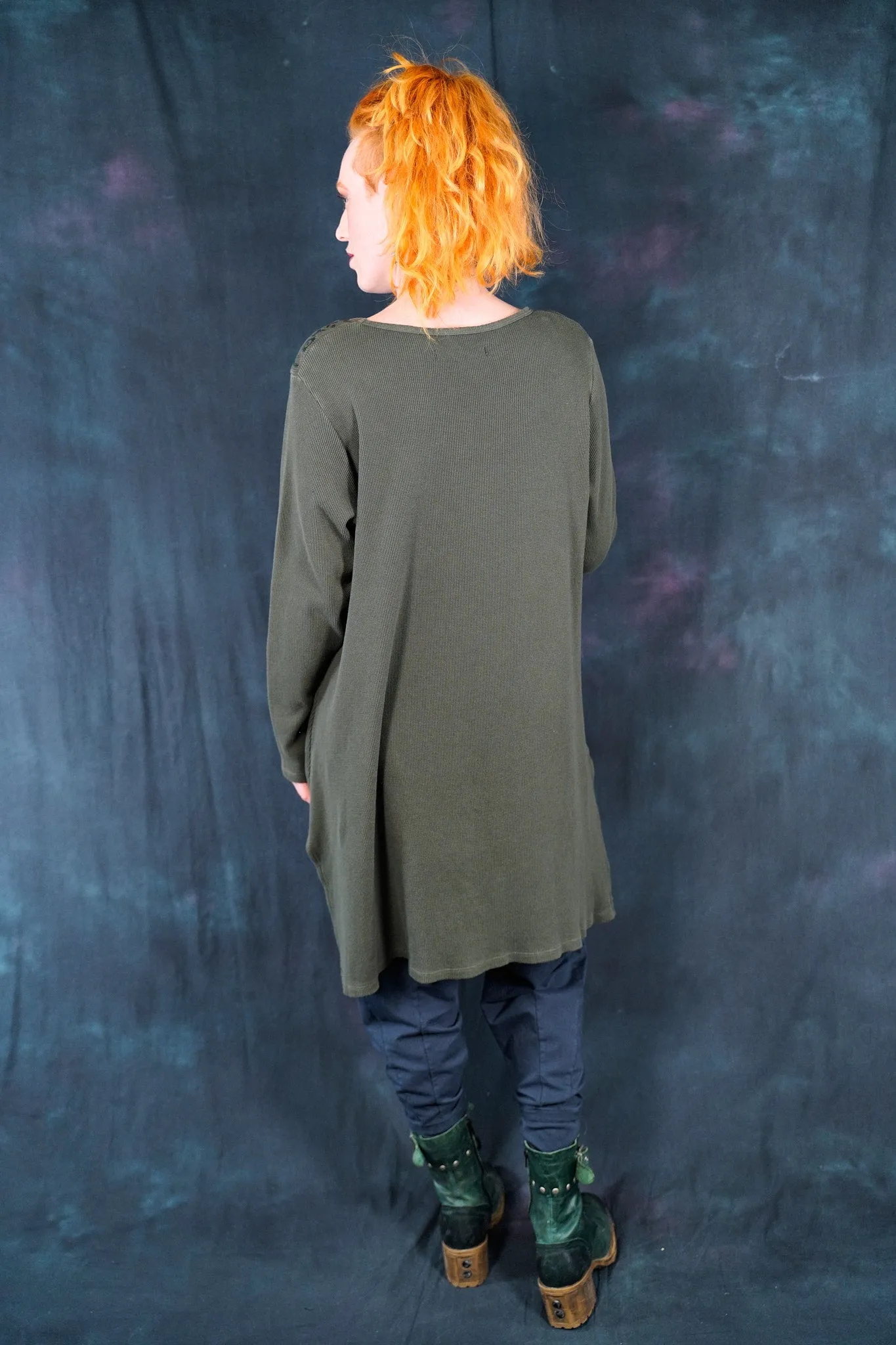 2293 Thermal Voyages Tunic Army Green-P