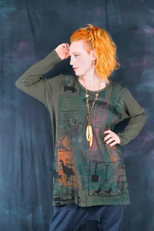 2293 Thermal Voyages Tunic Army Green-P