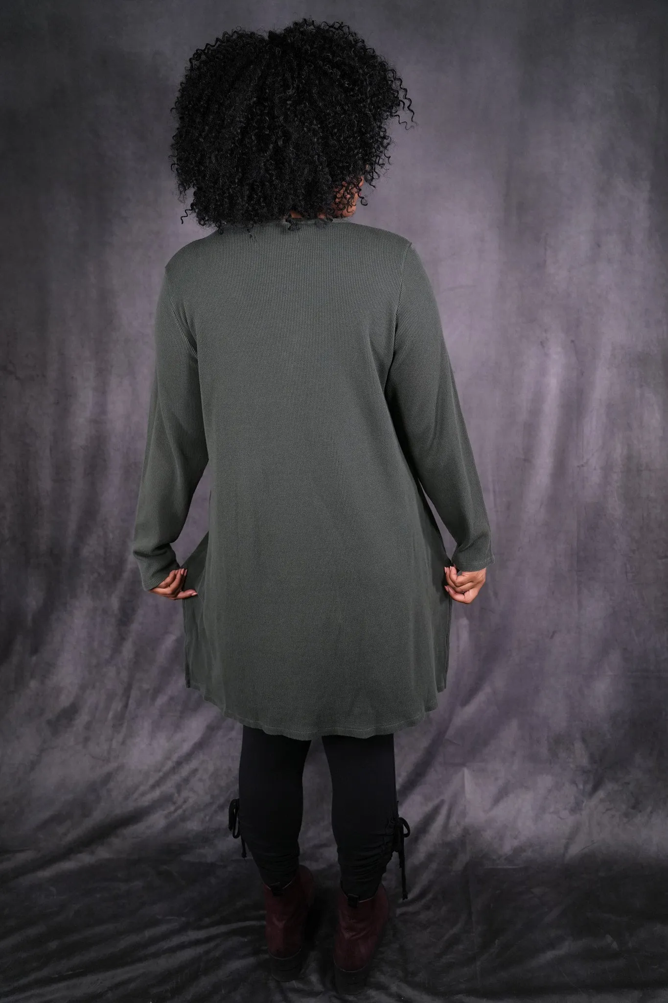 2293 Thermal Voyages Tunic Army Green-U