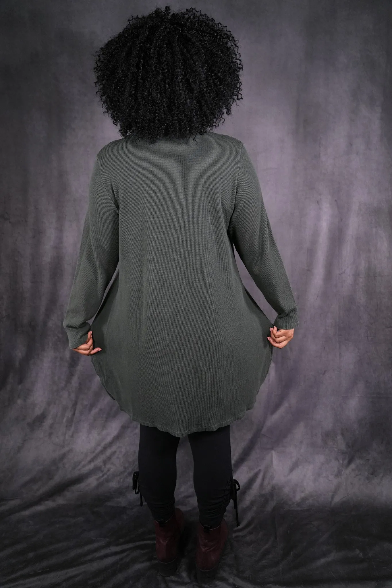 2293 Thermal Voyages Tunic Army Green-U