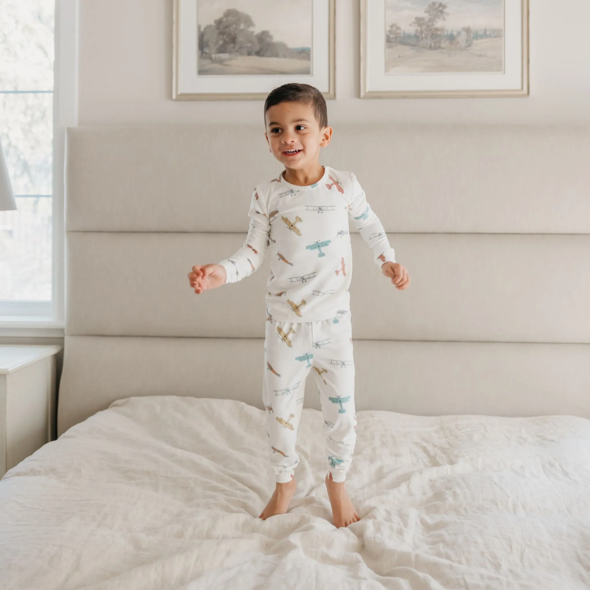 2pc Long Sleeve Pajama Set - Ace