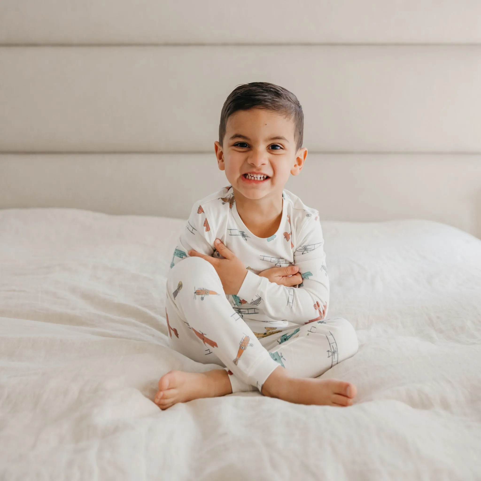 2pc Long Sleeve Pajama Set - Ace