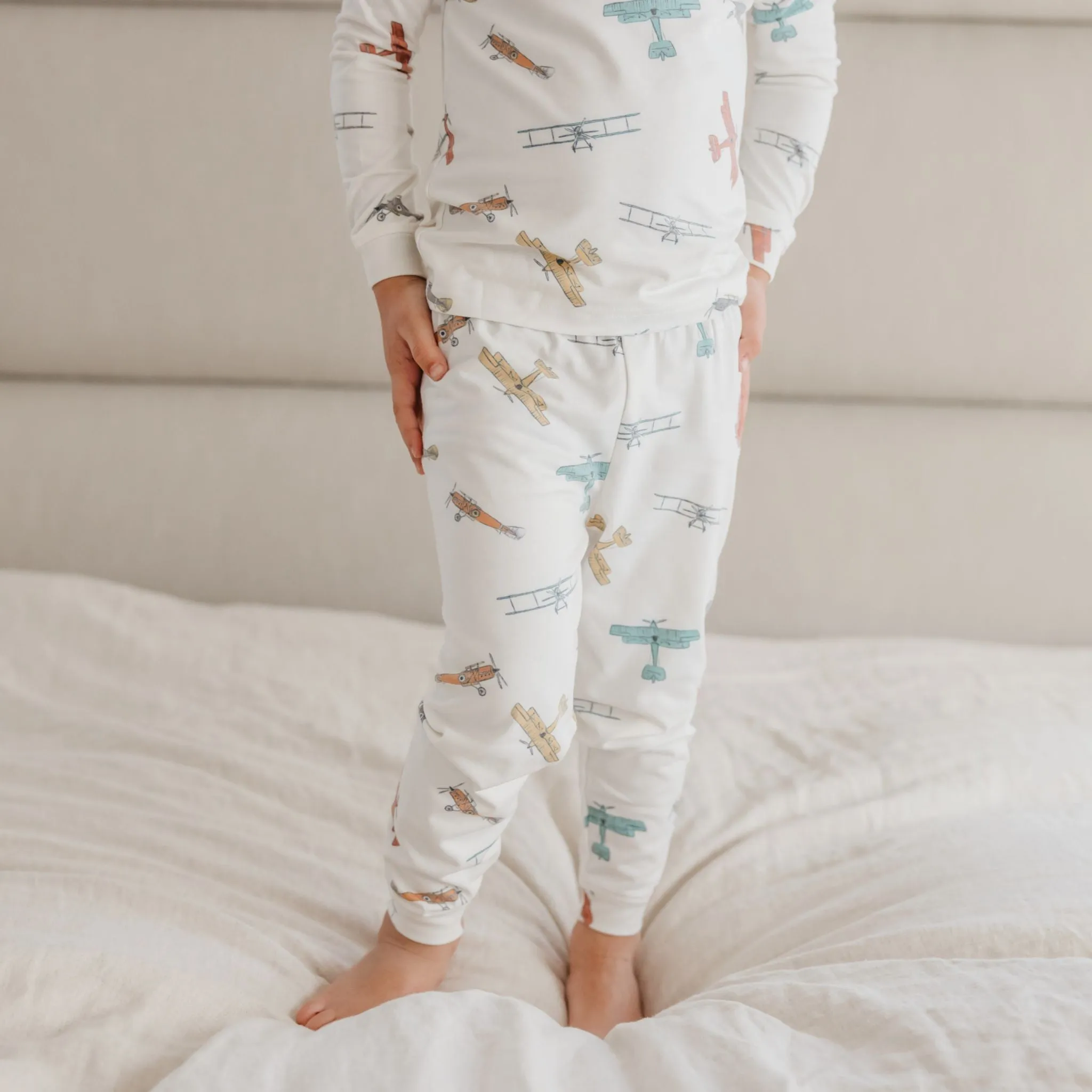 2pc Long Sleeve Pajama Set - Ace