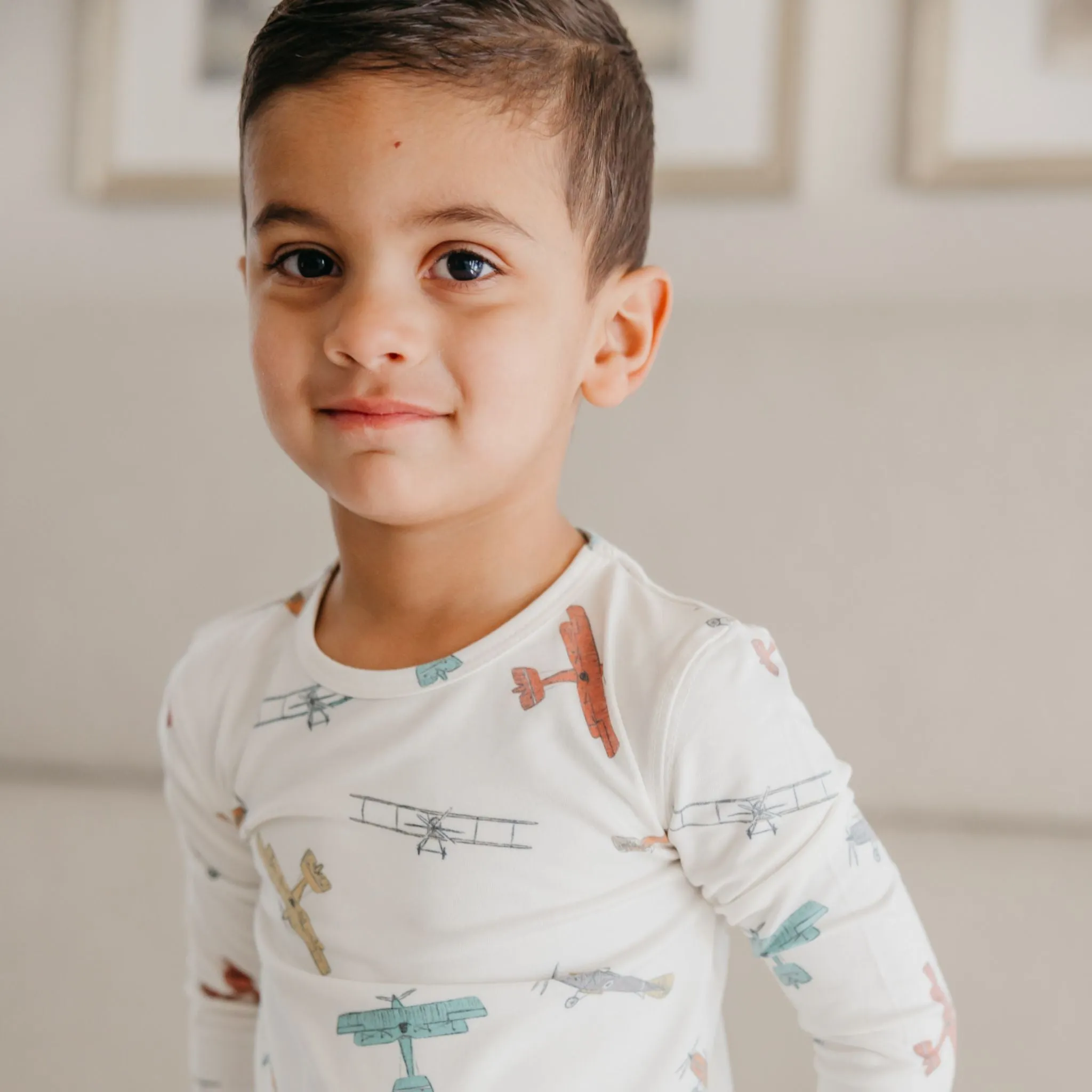 2pc Long Sleeve Pajama Set - Ace