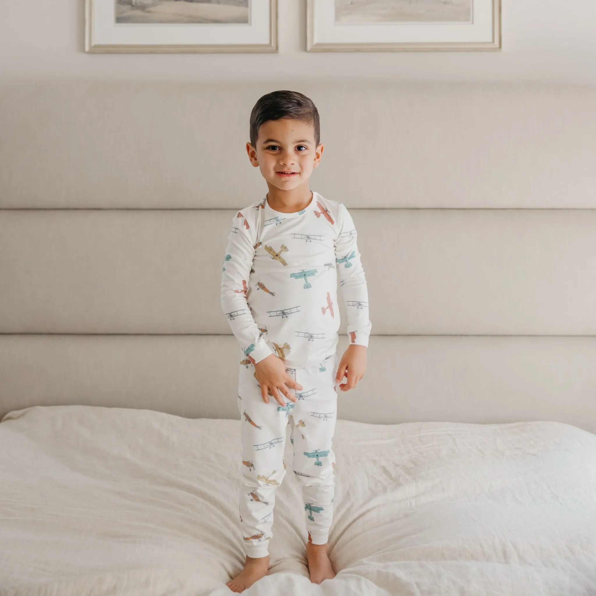 2pc Long Sleeve Pajama Set - Ace