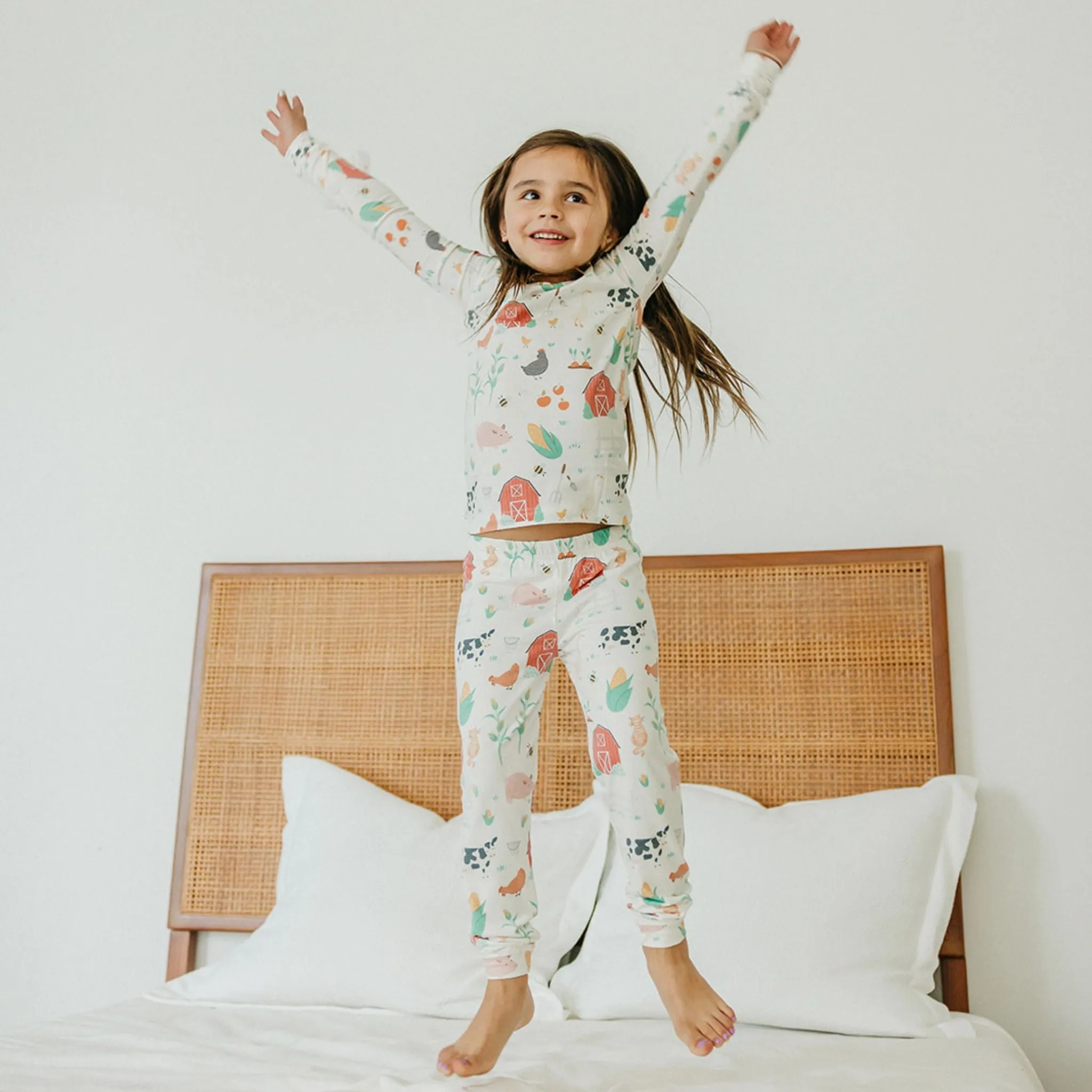 2pc Long Sleeve Pajama Set - Farmstead