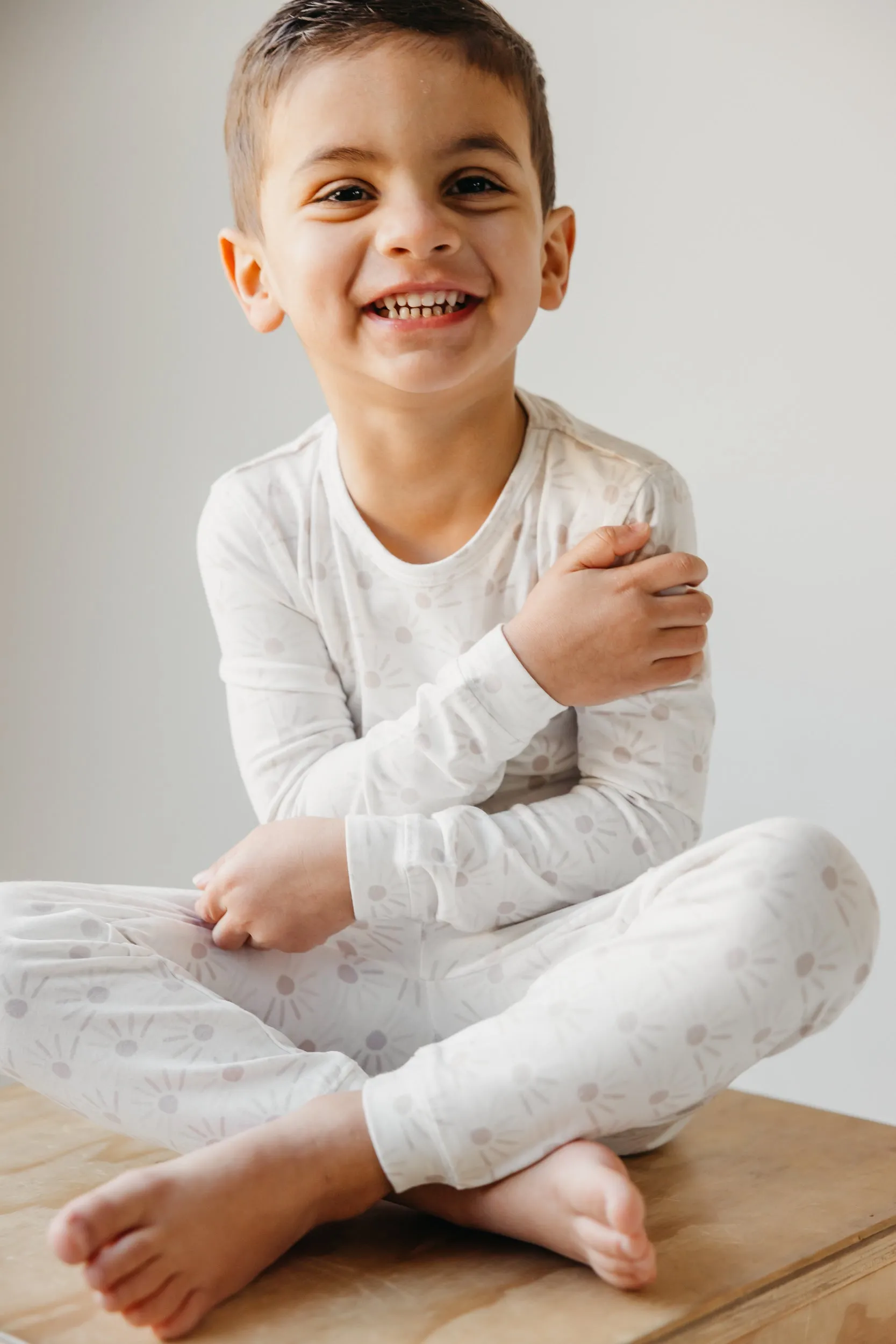 2pc Long Sleeve Pajama Set - Shine