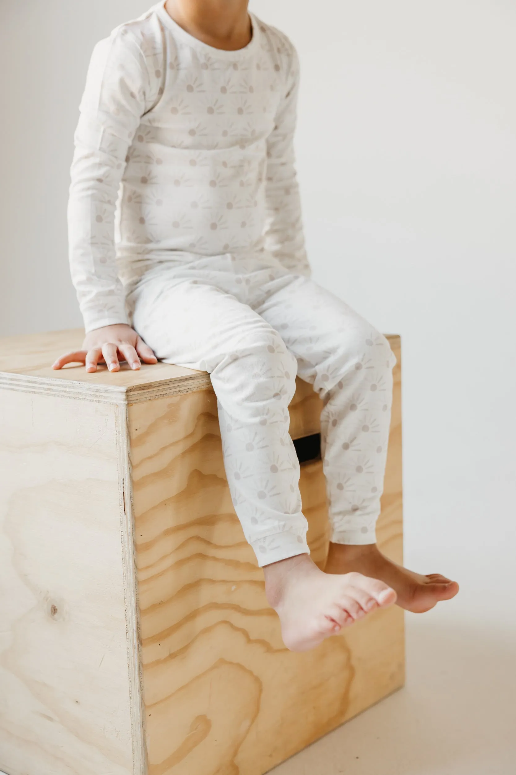 2pc Long Sleeve Pajama Set - Shine