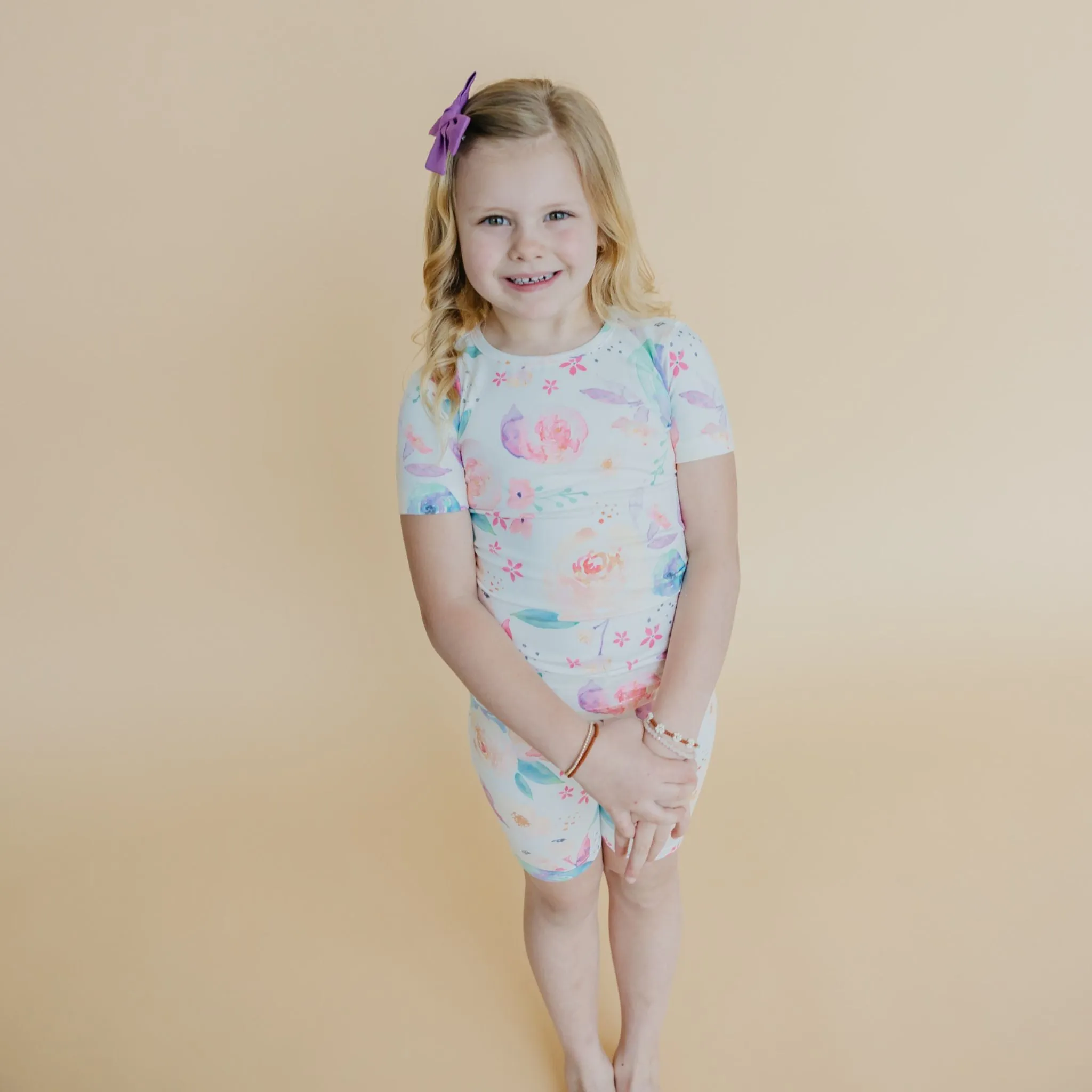 2pc Short Sleeve Pajama Set - Bloom