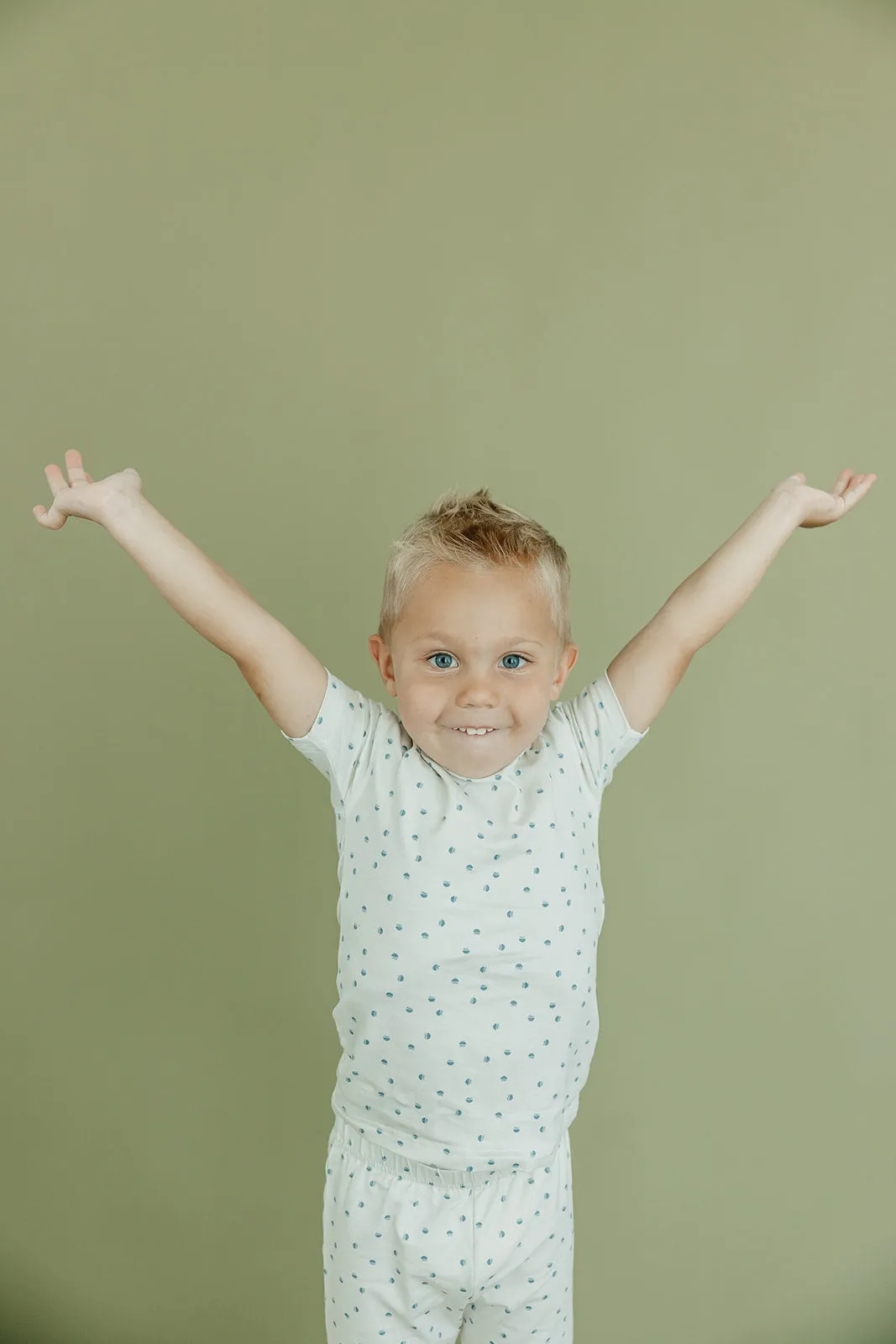 2pc Short Sleeve Pajama Set - Haze
