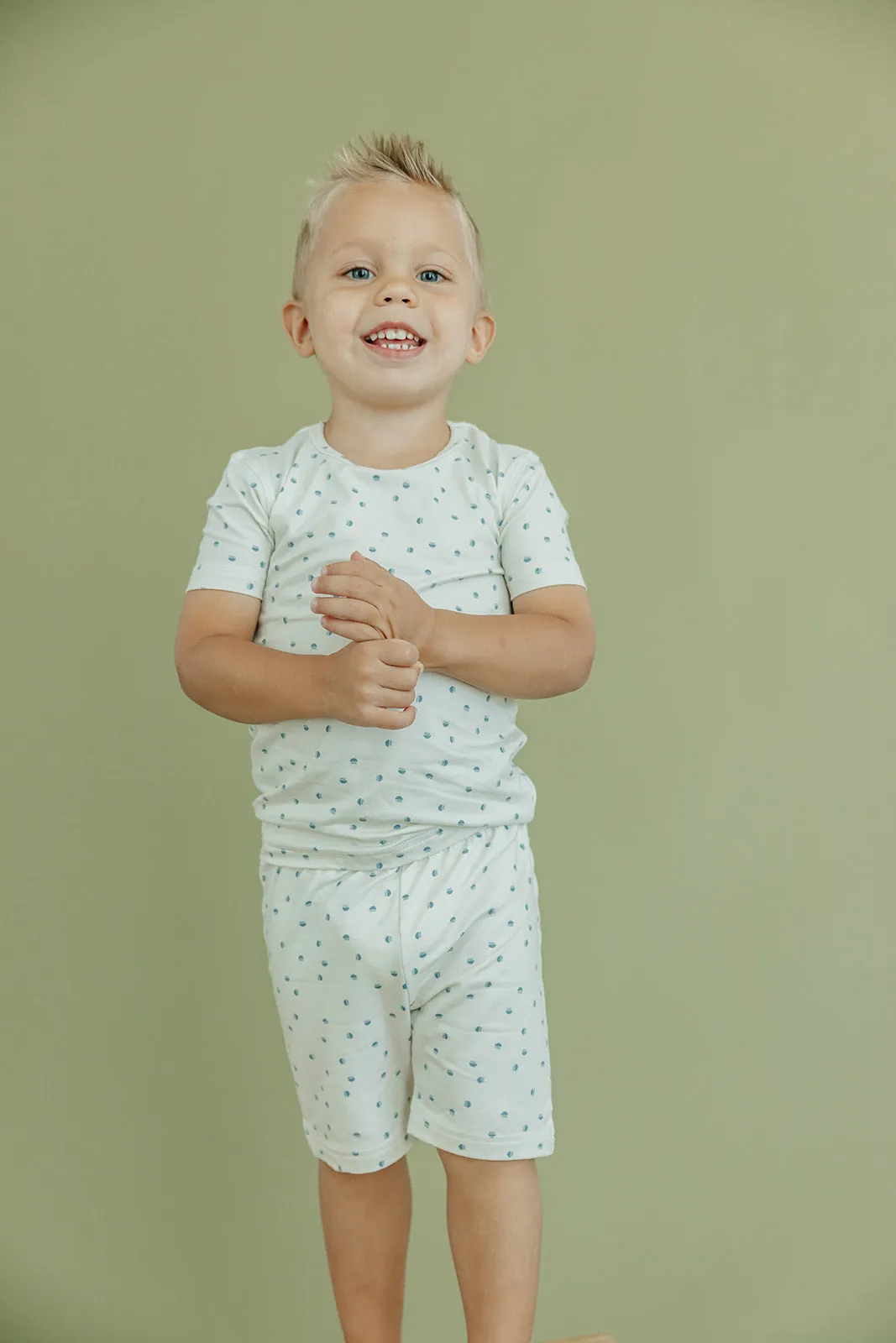 2pc Short Sleeve Pajama Set - Haze
