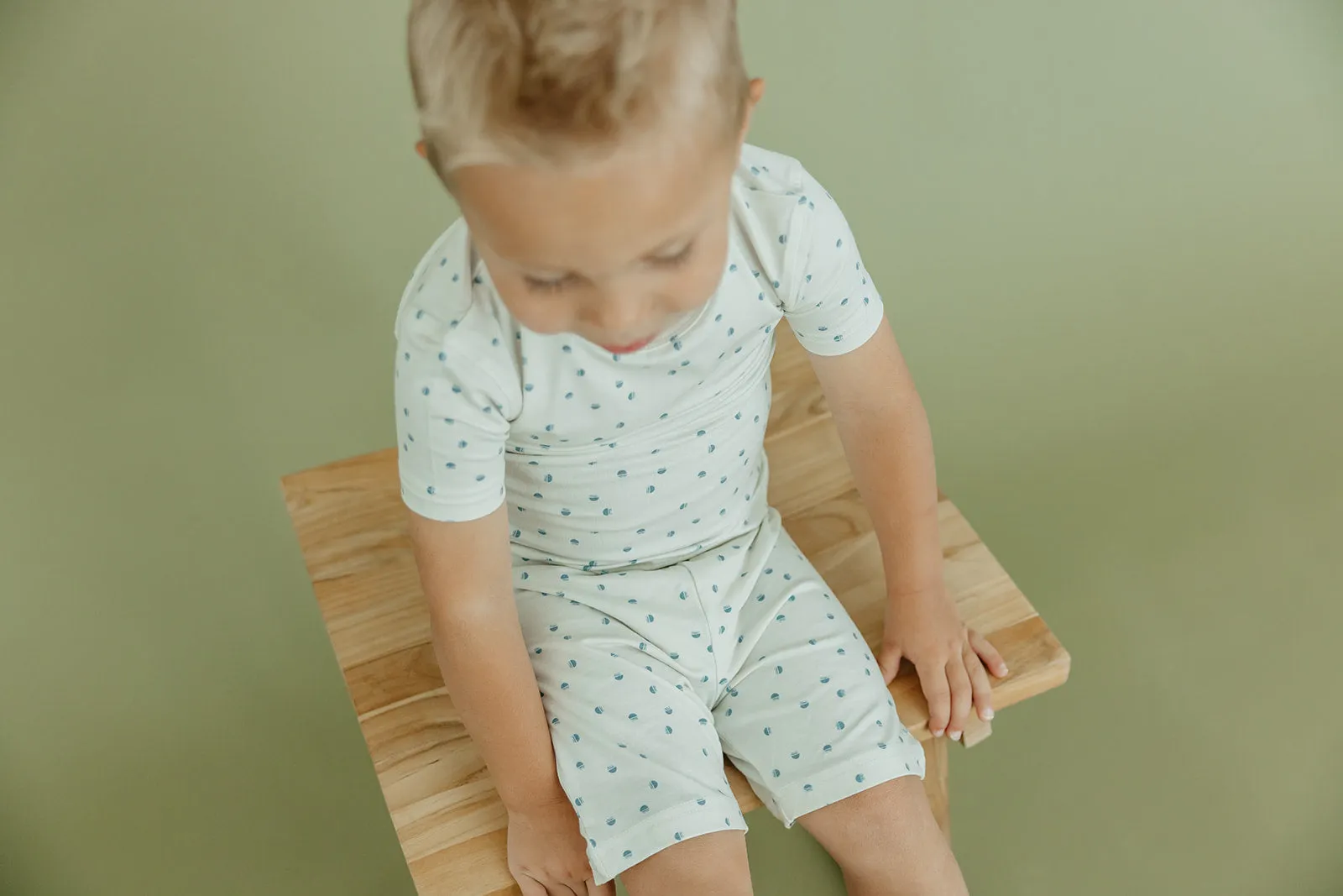 2pc Short Sleeve Pajama Set - Haze