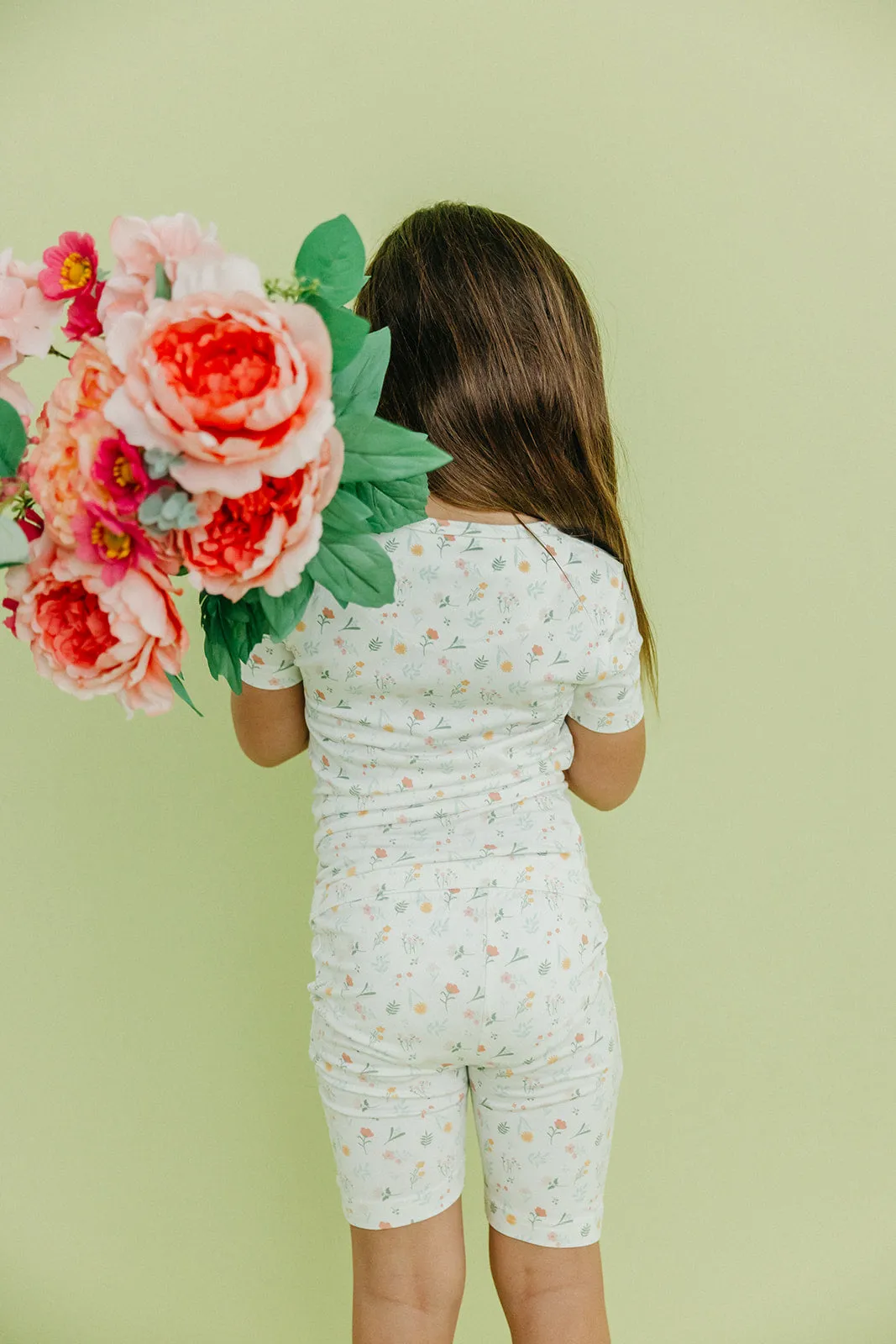 2pc Short Sleeve Pajama Set - Mabel