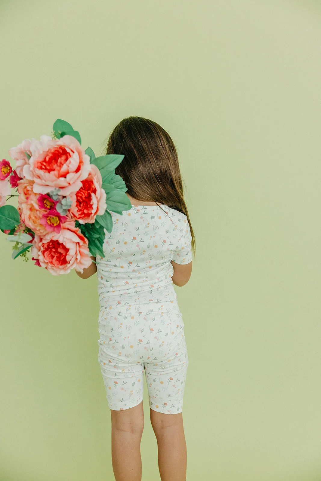 2pc Short Sleeve Pajama Set - Mabel