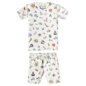 2pc Short Sleeve Pajama Set - Wizarding World™