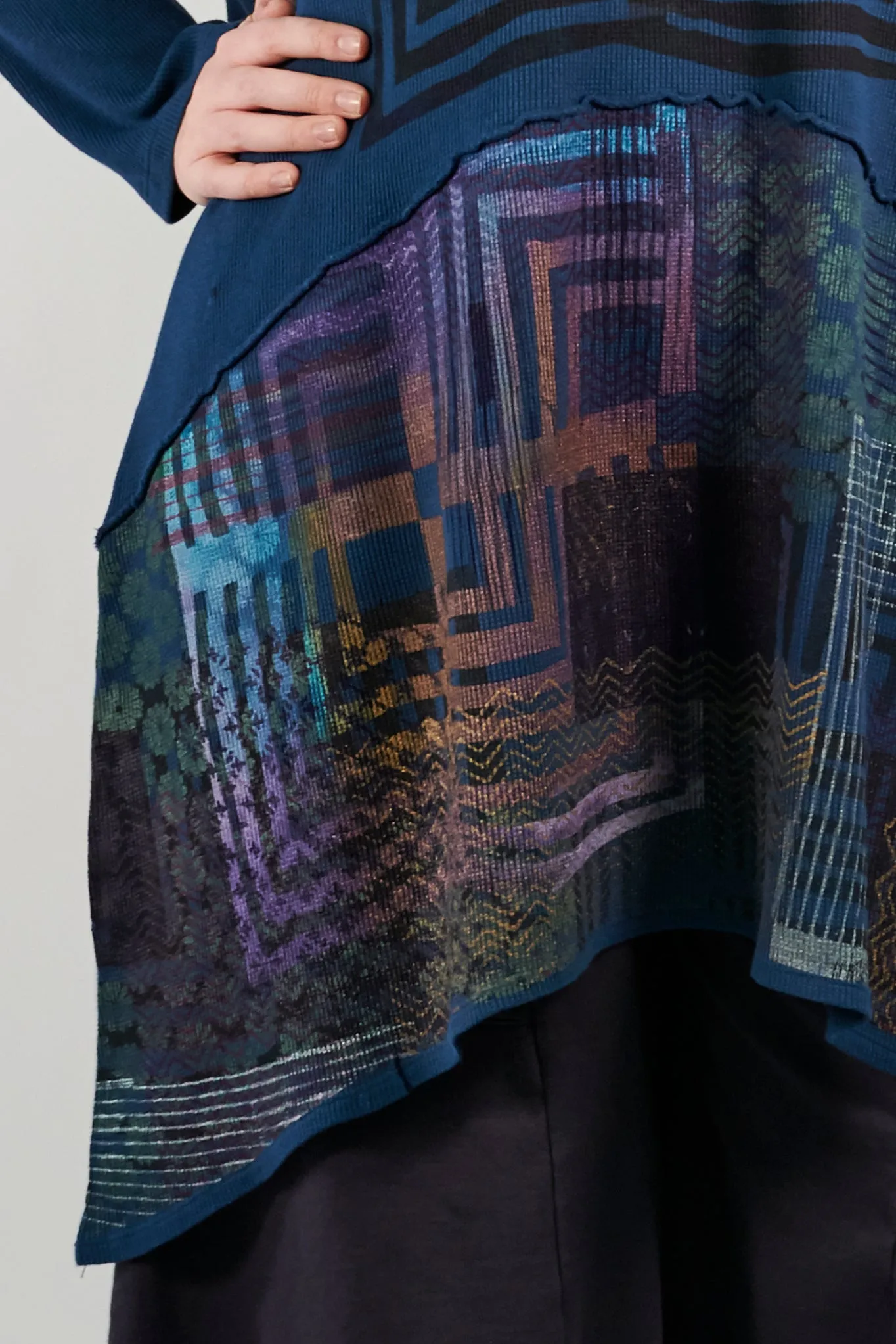 7218 Thermal Tunic Studio Blue-P