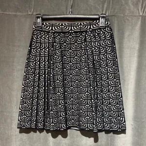A. GoldeLight Wash Asymetrical Mini Denim Skirt
