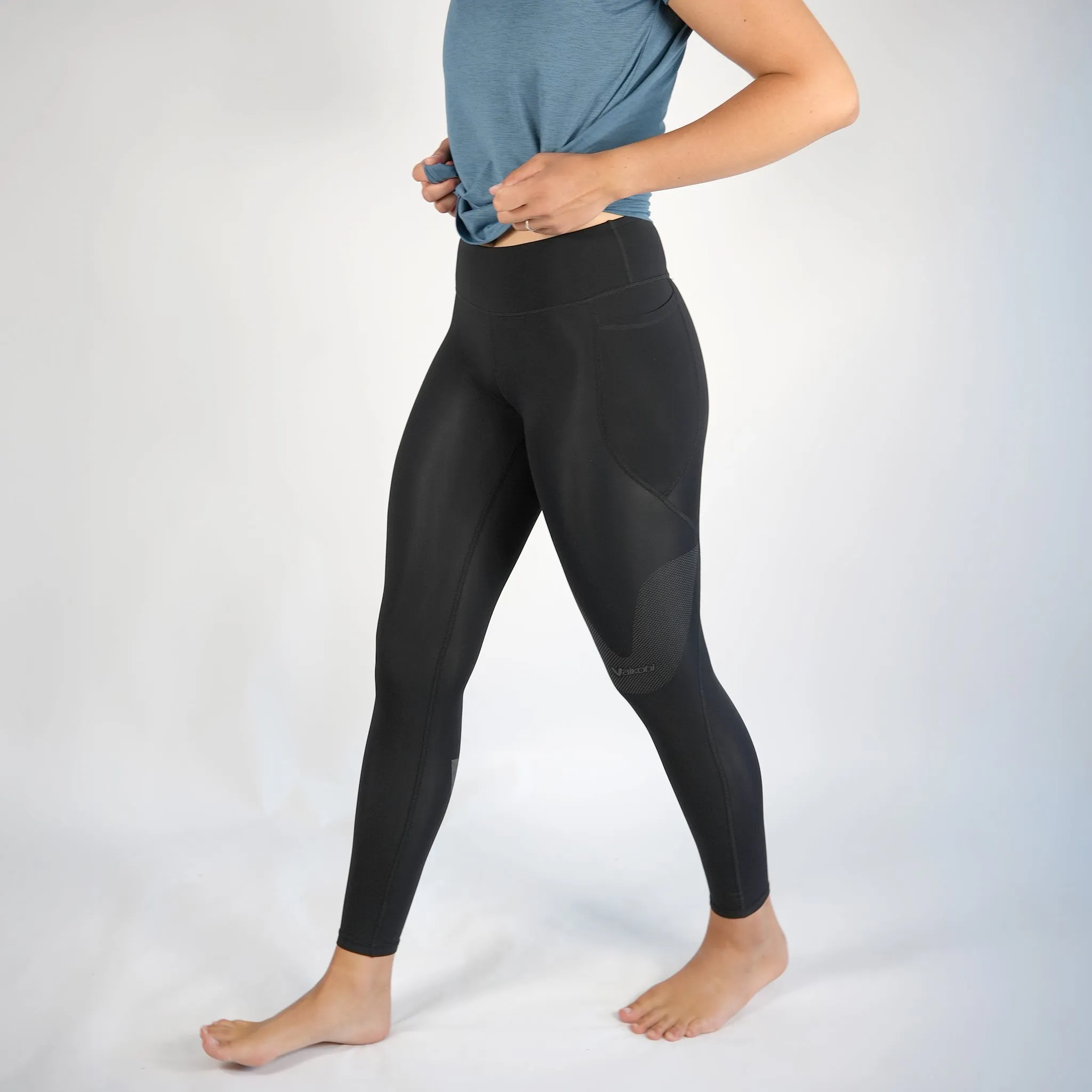 Activ Hydrofleece Womens Leggings - Black