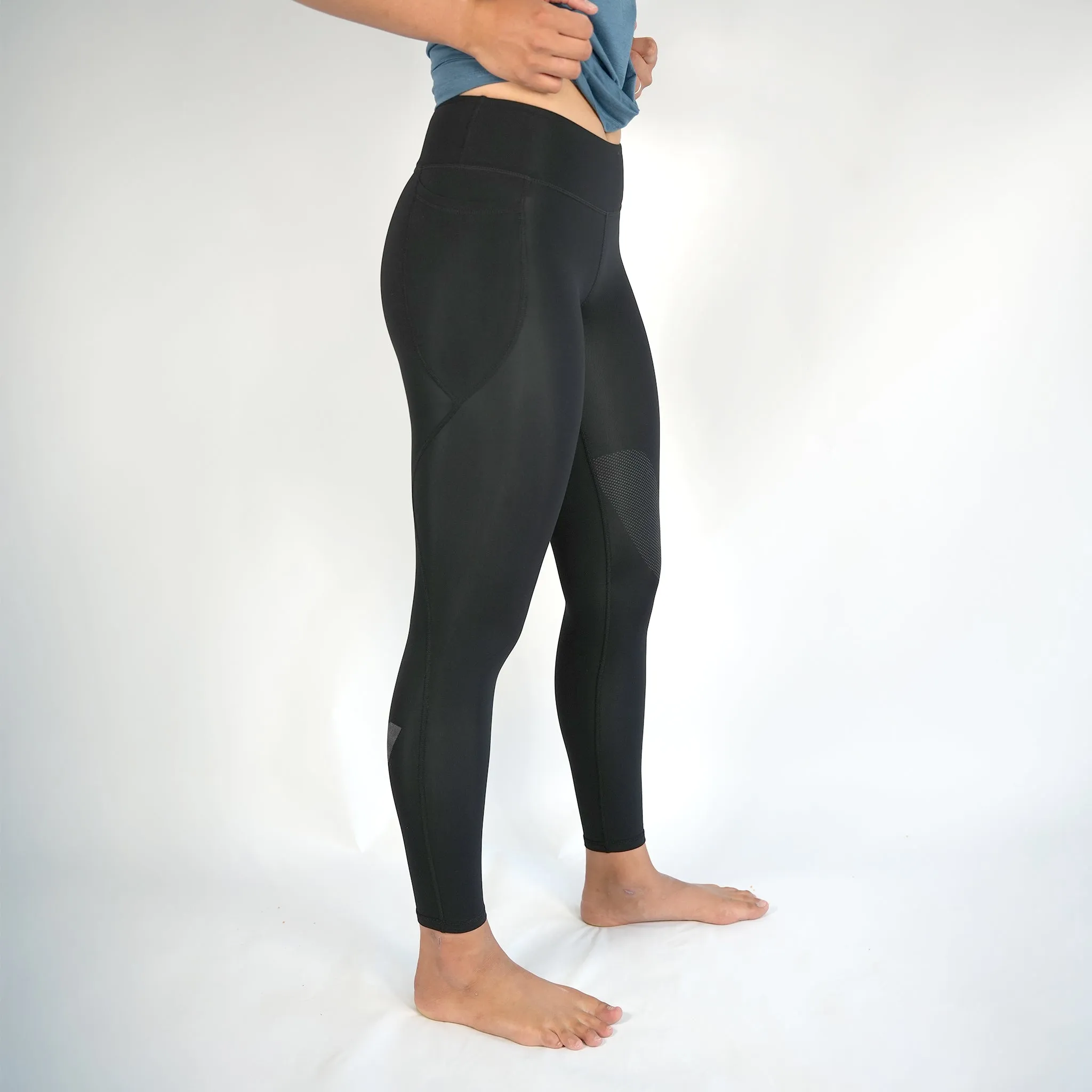 Activ Hydrofleece Womens Leggings - Black