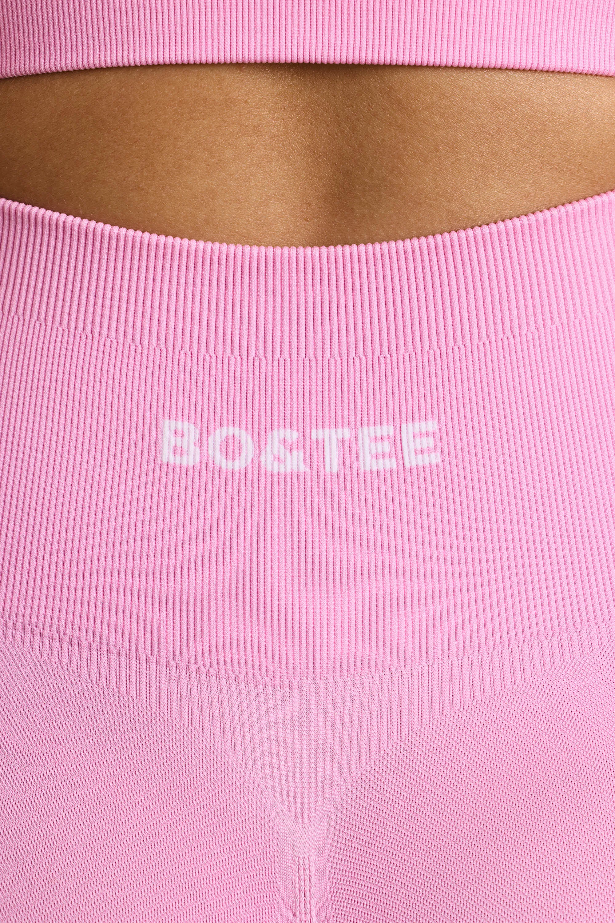 Admired - Petite High-Waist Define Luxe Leggings in Bubblegum Pink