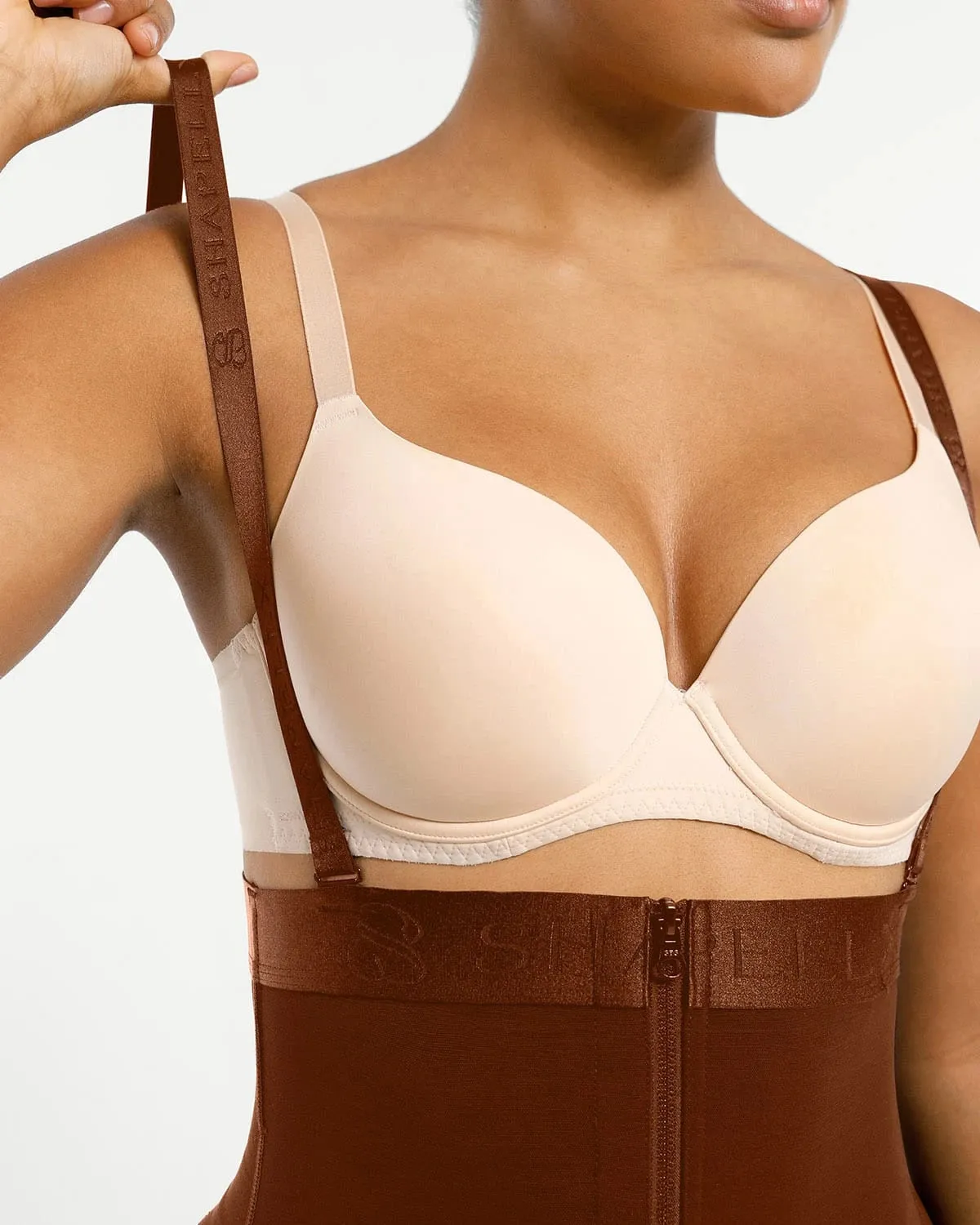 AirSlim® Firm Tummy Compression Bodysuit Shaper With Butt Lifter