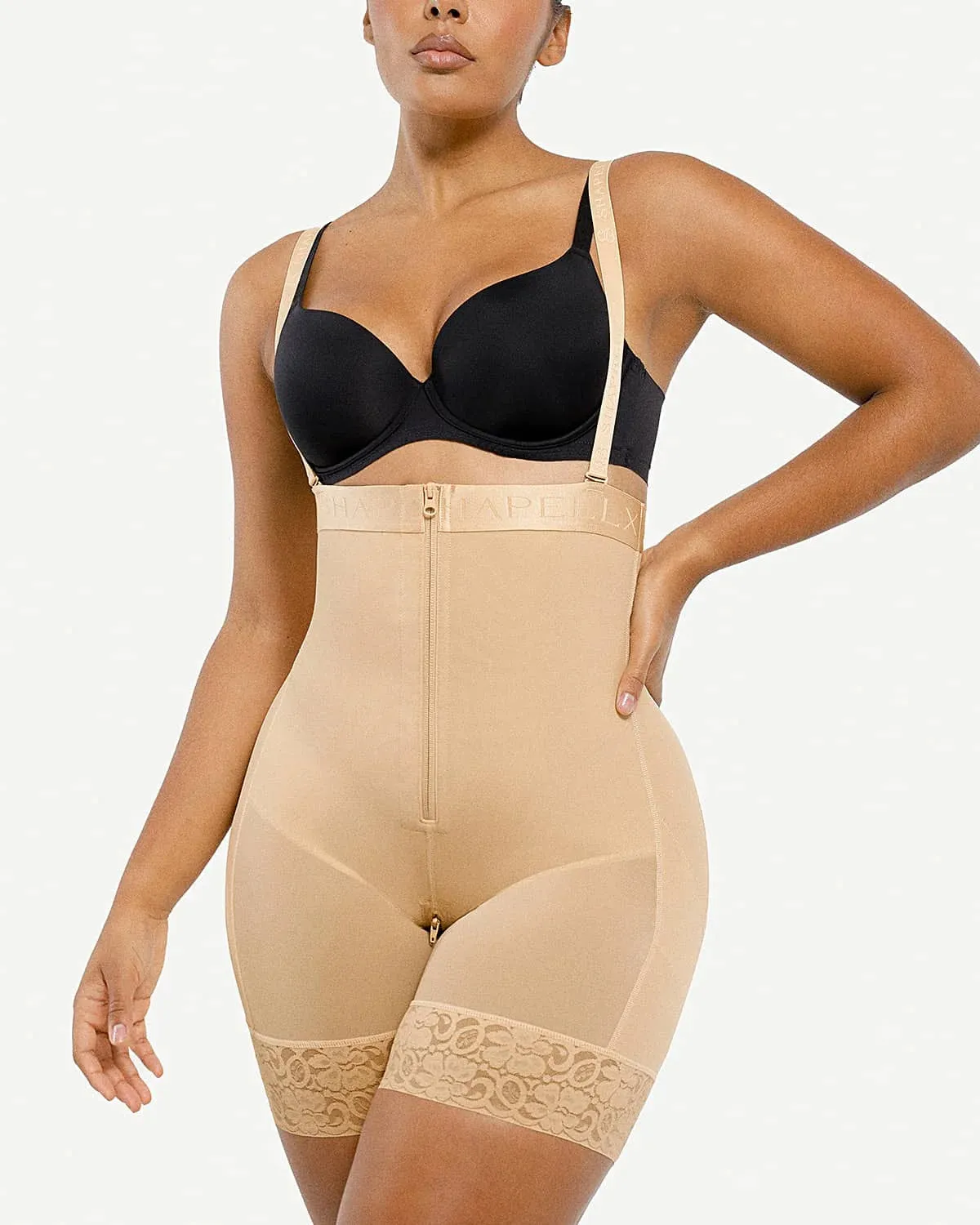 AirSlim® Firm Tummy Compression Bodysuit Shaper With Butt Lifter
