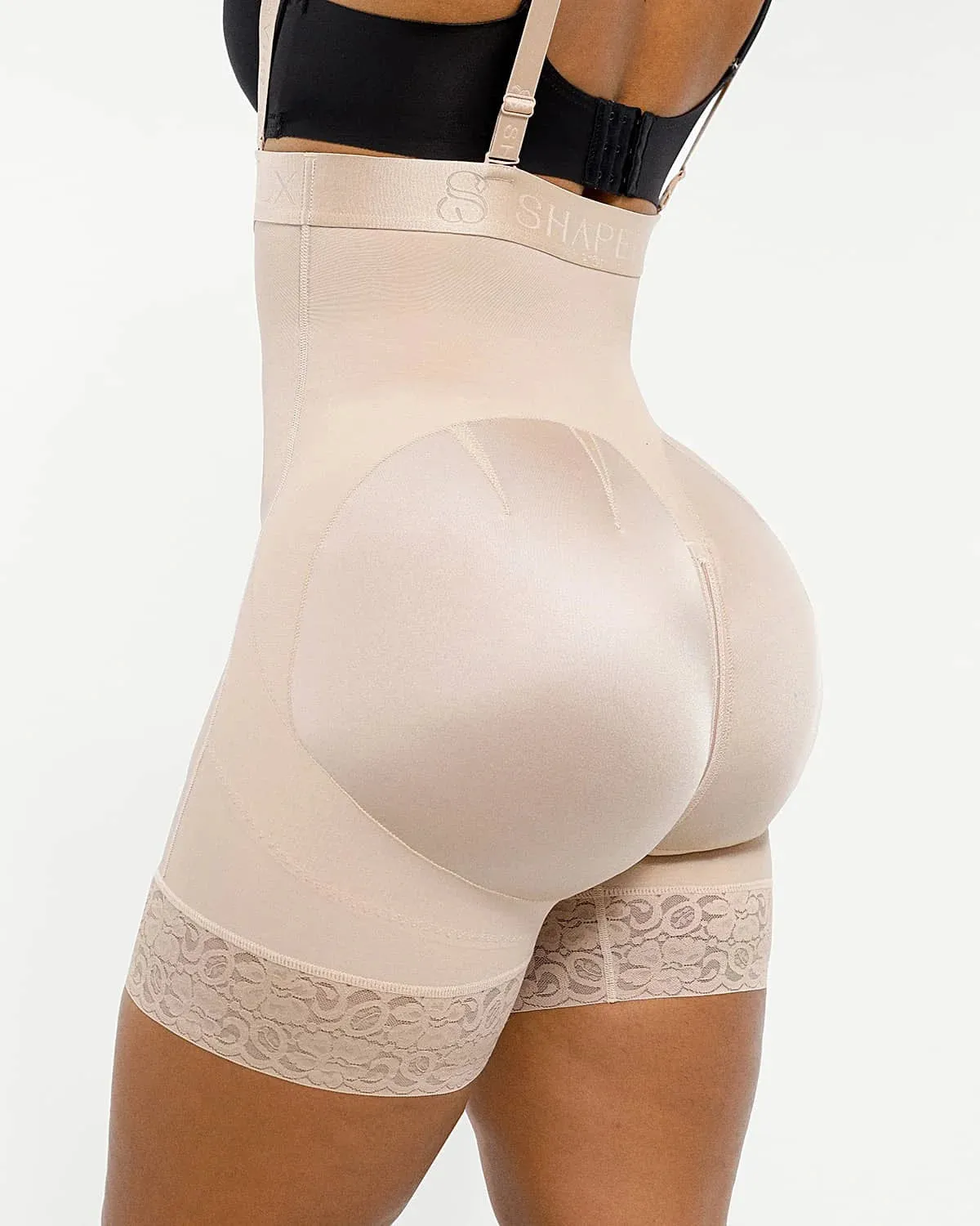 AirSlim® Firm Tummy Compression Bodysuit Shaper With Butt Lifter