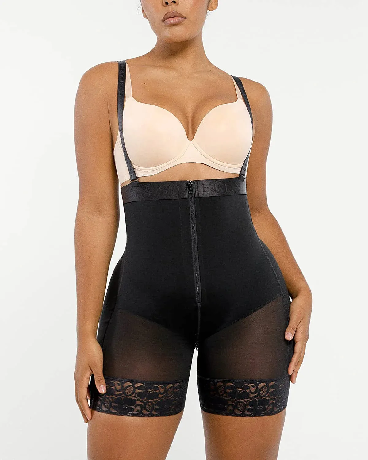AirSlim® Firm Tummy Compression Bodysuit Shaper With Butt Lifter