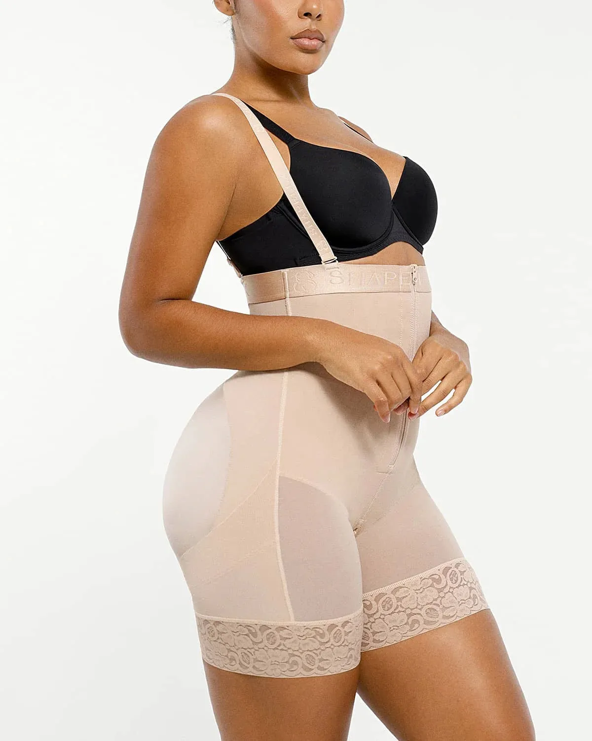 AirSlim® Firm Tummy Compression Bodysuit Shaper With Butt Lifter