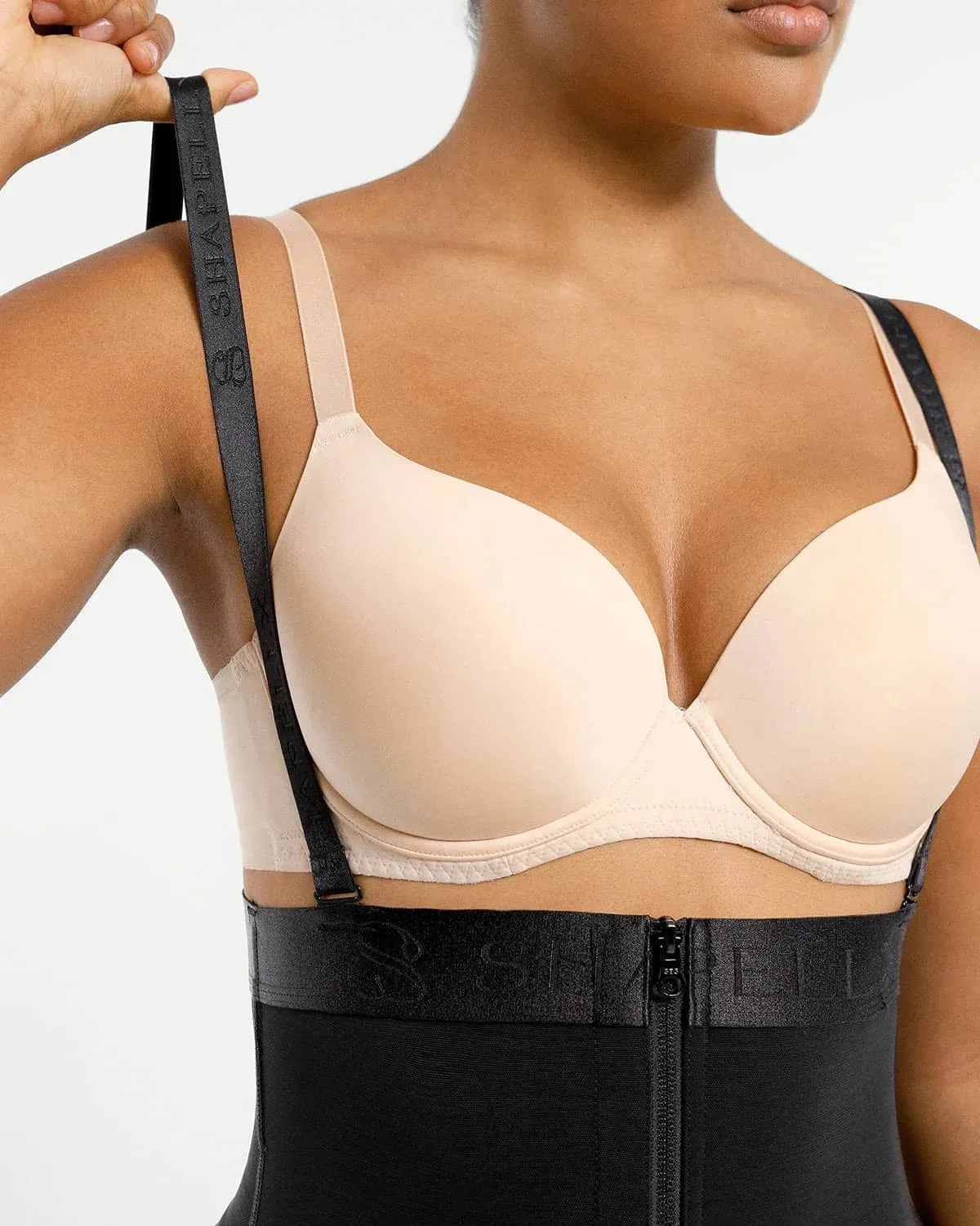 AirSlim® Firm Tummy Compression Bodysuit Shaper With Butt Lifter