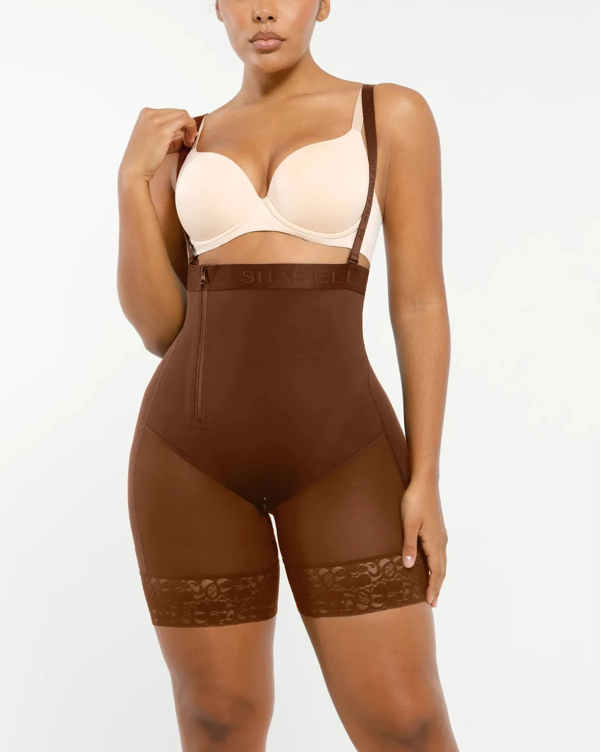 AirSlim® Postpartum Side Zipper Support Shorts