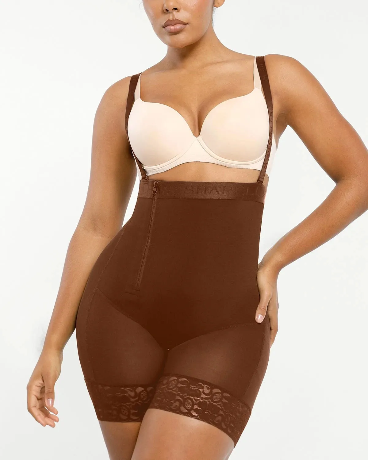 AirSlim® Postpartum Side Zipper Support Shorts
