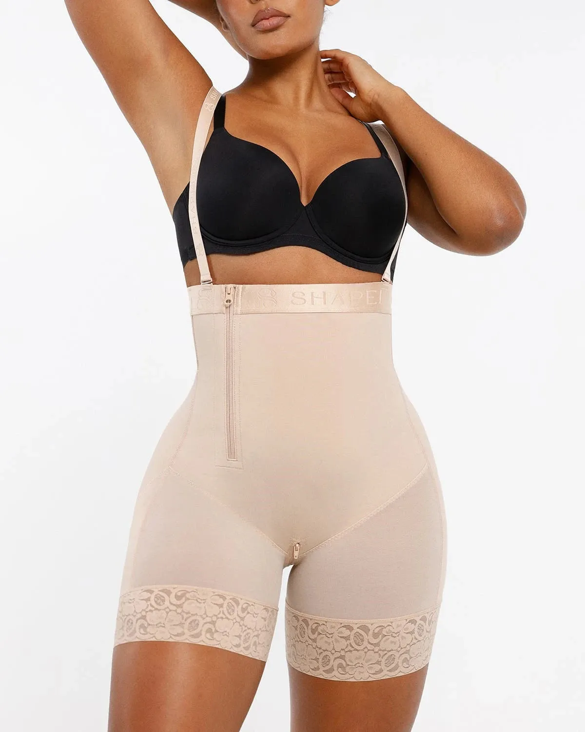AirSlim® Postpartum Side Zipper Support Shorts