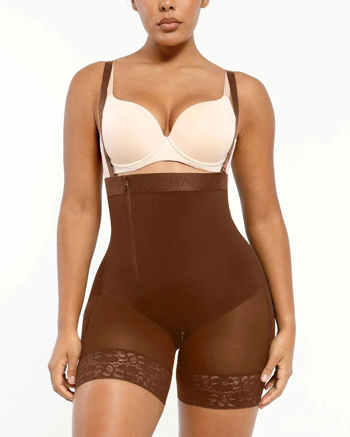 AirSlim® Postpartum Side Zipper Support Shorts