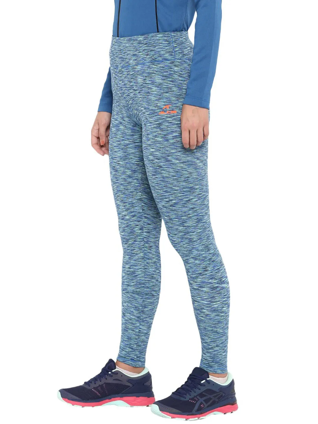 Alcis Women Sea Green Solid Ankle-Length Leggings