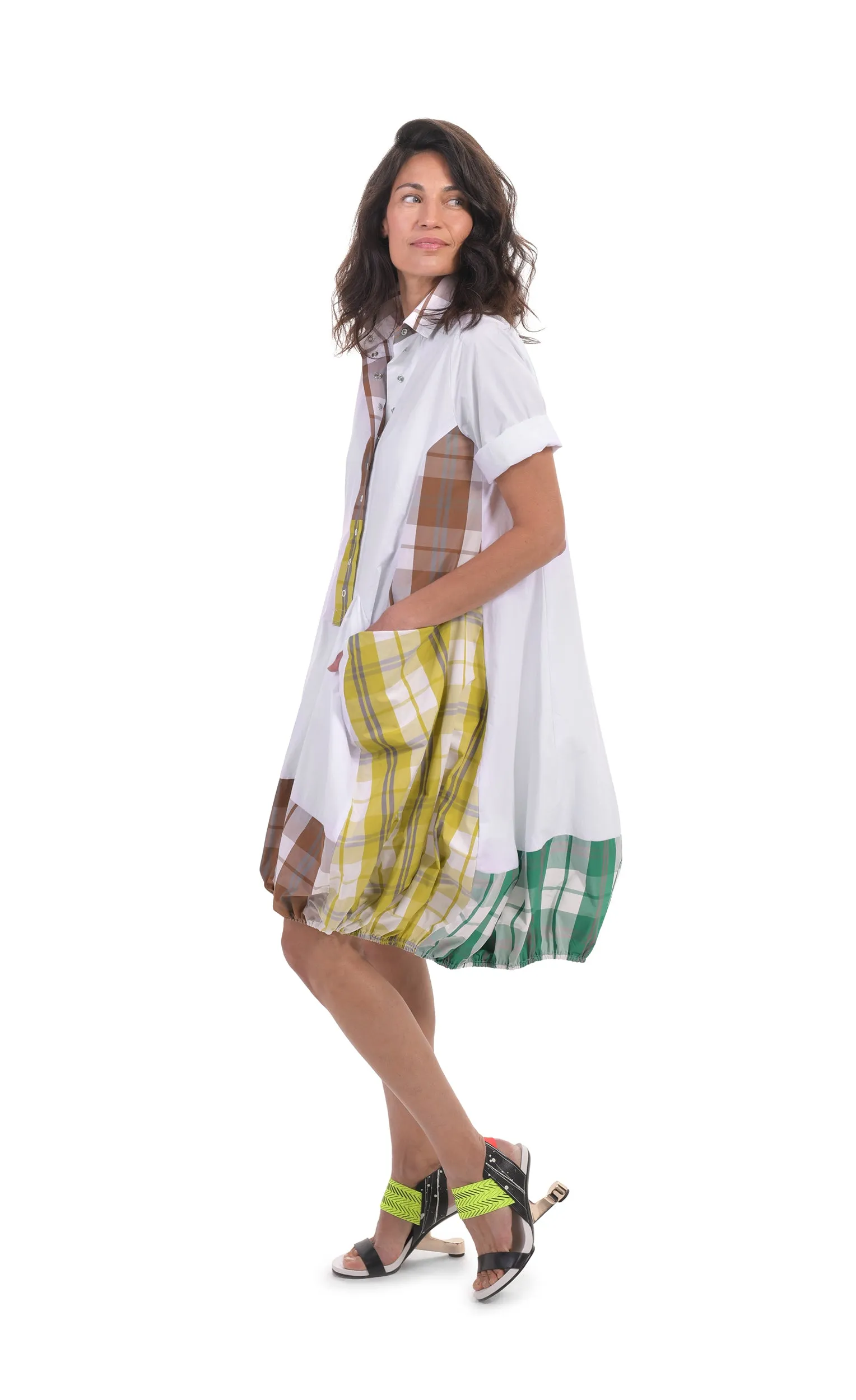 Alembika Plaid Wonderful Dress