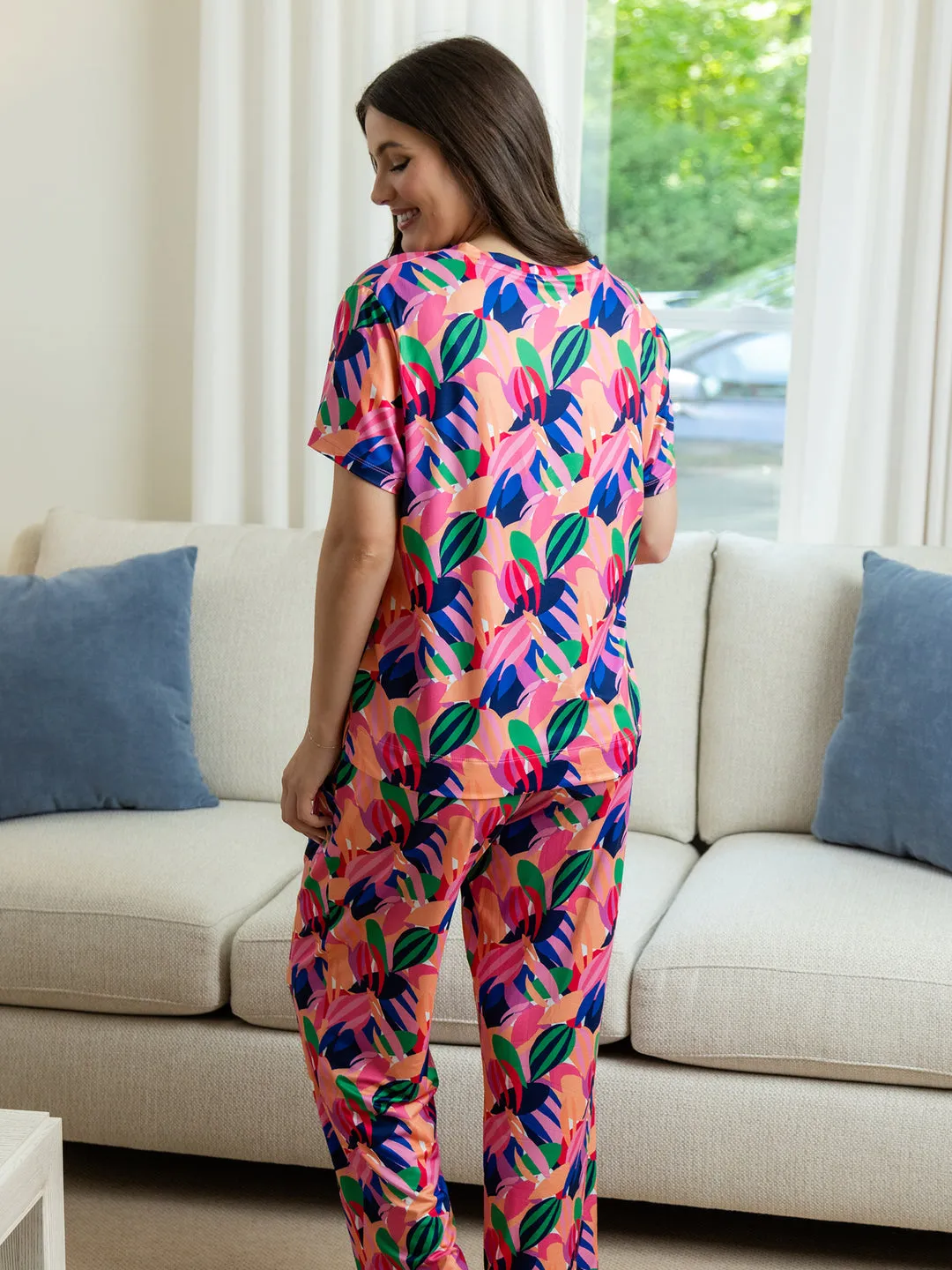 Alli Pajama Set - Bombshell Blooms