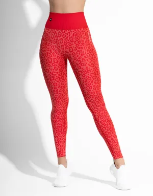 ANIMAL PRINT RED SEAMLESS
