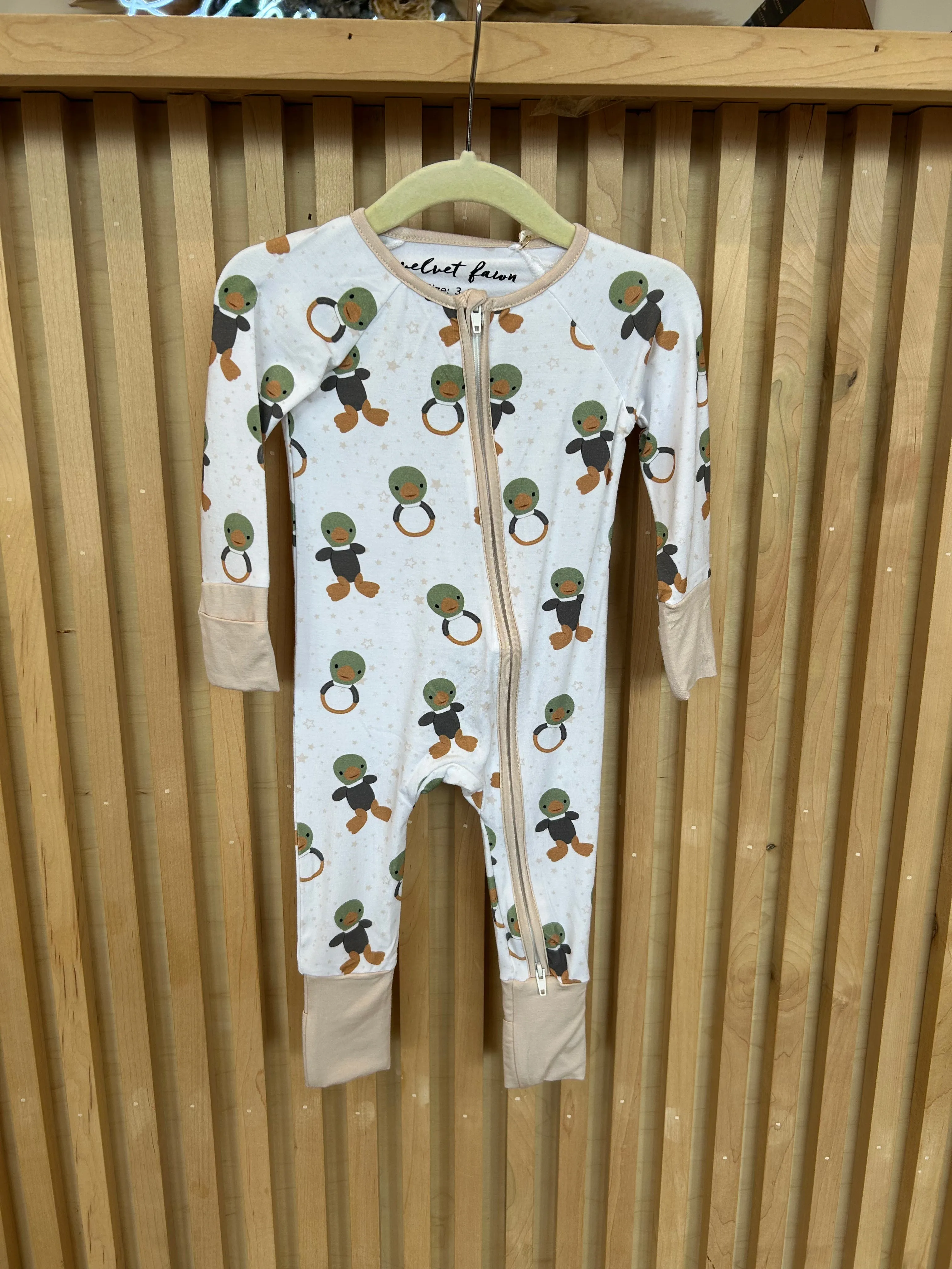 Bamboo Zipper Pajama - Hunter The Lovie