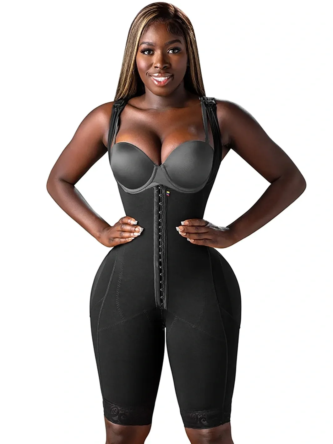 BBL & Lipo | Stage 1 Faja Colombiana Post-Op | No Bra