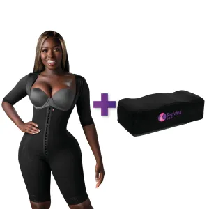 BBL & Lipo | Stage 1 Faja Colombiana Post Surgery | With Sleeves   Soft BBL Pillow