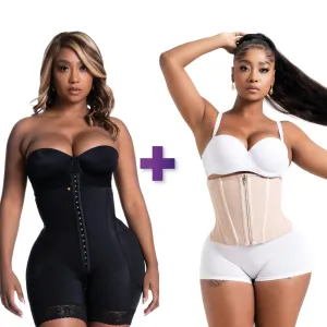 BBL & Lipo | Stage 3 Faja Colombiana Shapewear | Strapless   BBL & Lipo | Stage 4 Faja Waist Cincher | Hourglass | Pack Exclusivo