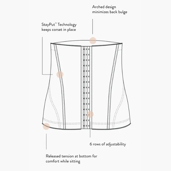 Belly Bandit Mother Tucker Corset Nude - 3 Sizes