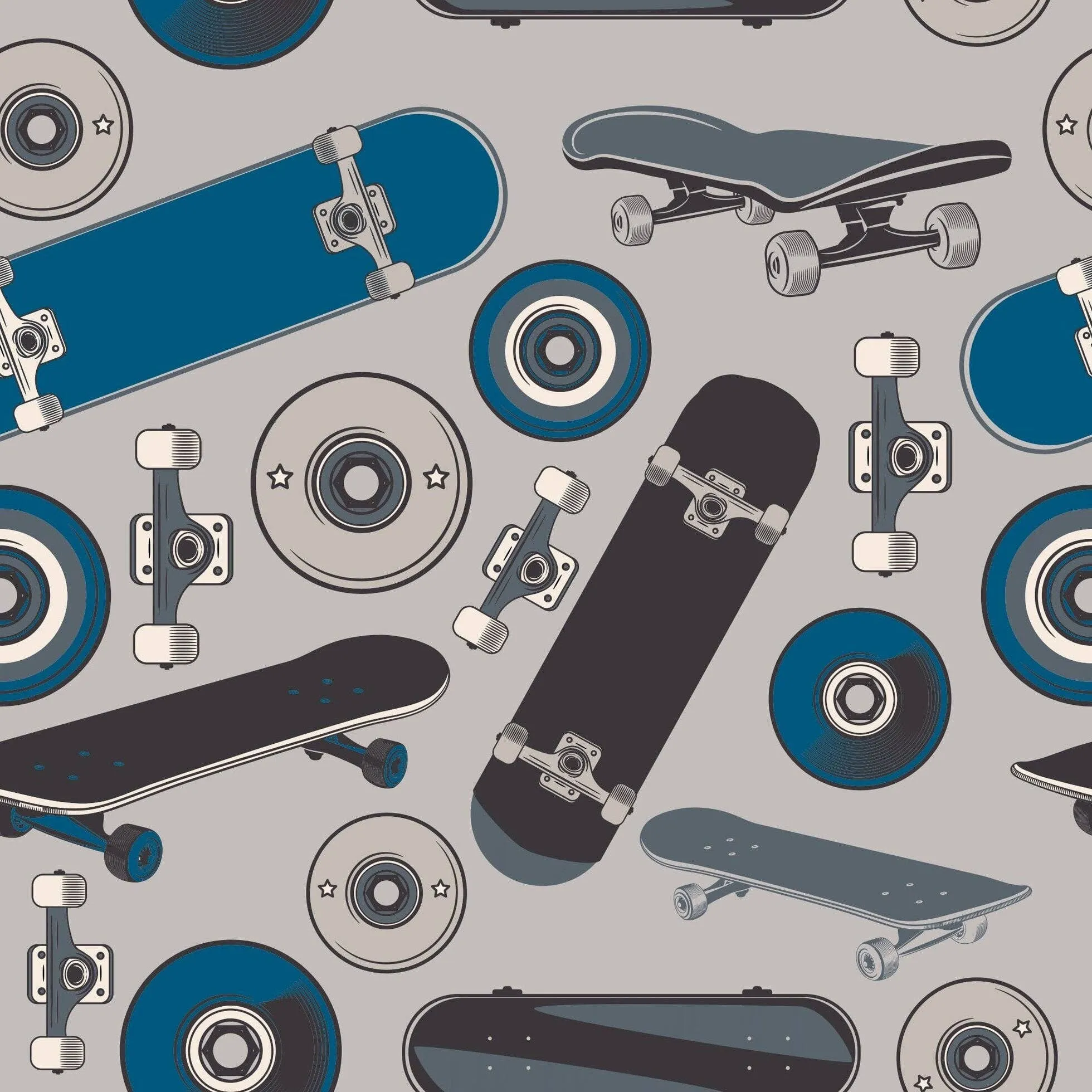 Big Kid Pajama -  Skateboard