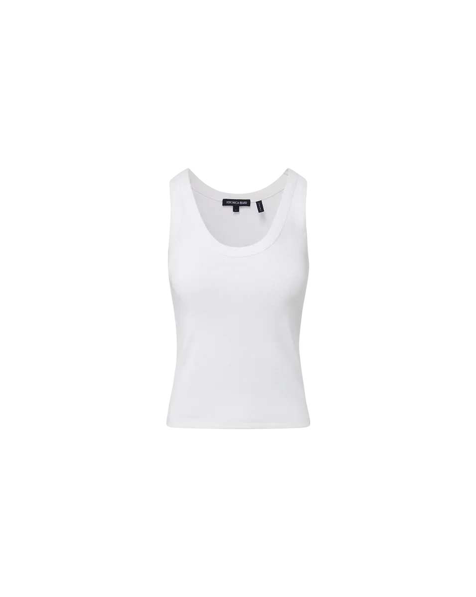 BIRKE TANK IN WHITE