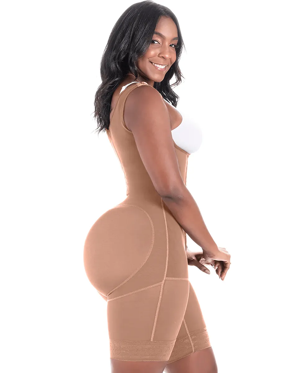 Bling Shapers Colombian Faja with Butt Lift Tummy For Curvy Women